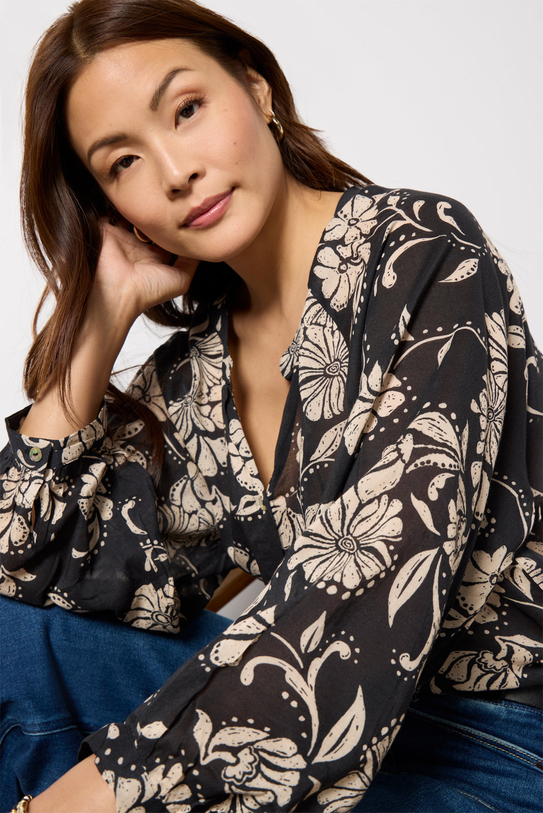 Wren Ari Floral Blouse