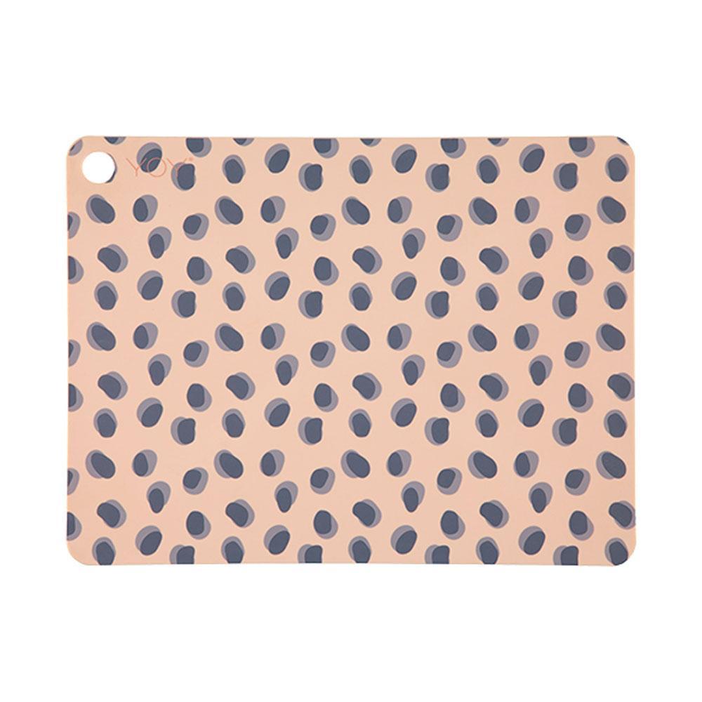 Placemat Leopard Dots – 2 Pcs/Pack – Camel