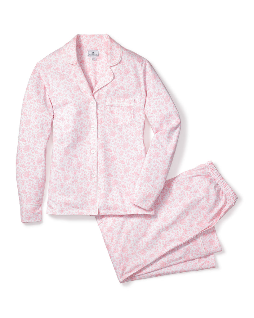 Women’s Luxe Pima Sussex Pink Pajama Set