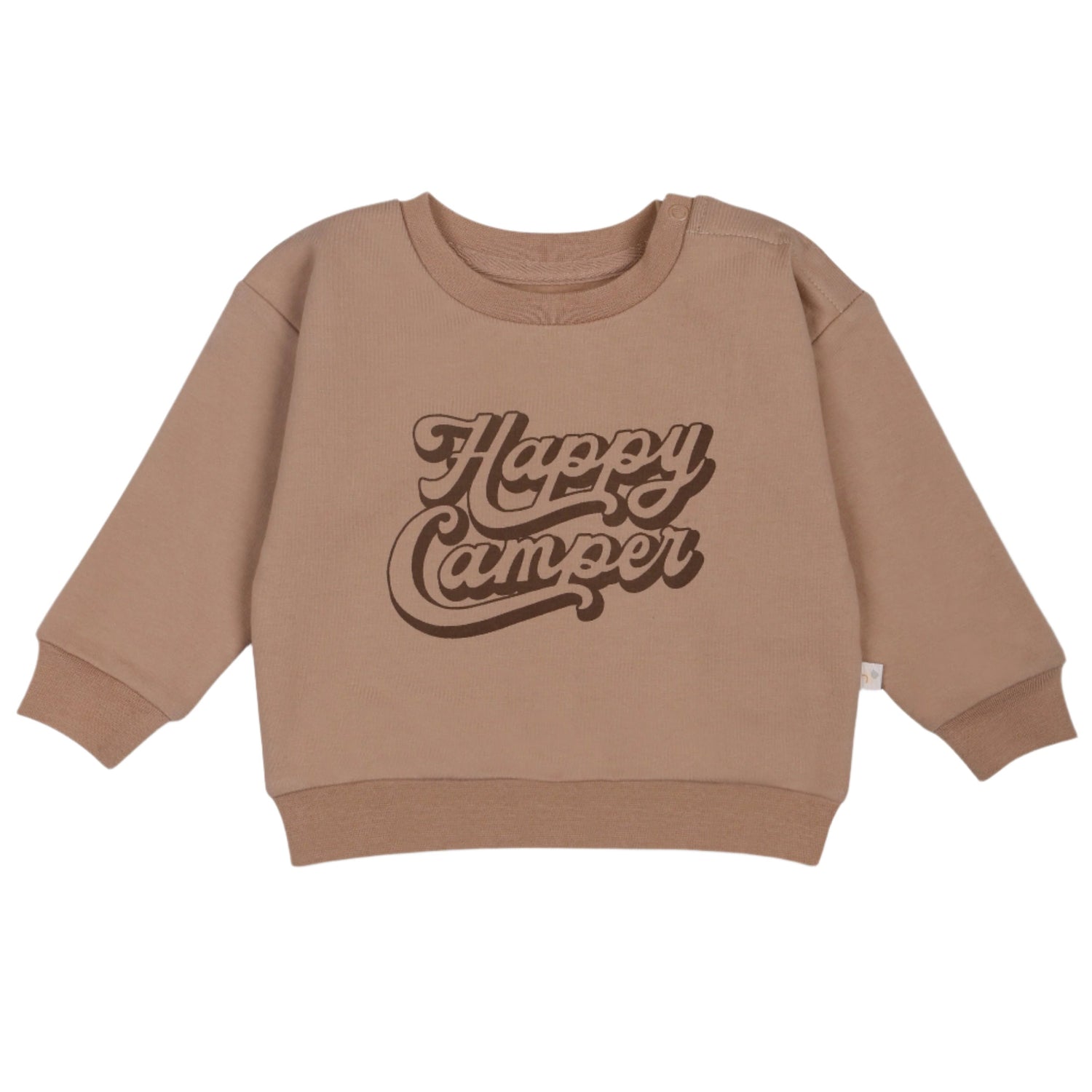 Organic Fleece Sweatshirt – Happy Camper