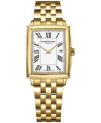 Women’s Swiss Toccata Gold PVD Stainless Steel Bracelet Watch 22.6×28.1mm