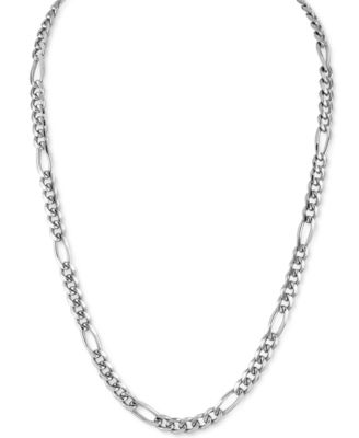 Cuban Figaro Link 22″ Chain Necklace, Created for Macy’s