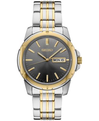 Men’s Essentials Two-Tone Stainless Steel Bracelet Watch 39mm