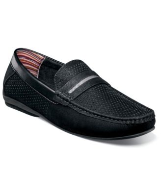 Men’s Corby Moccasin Toe Saddle Slip-on Loafer