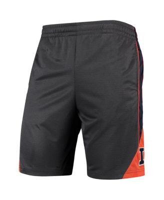 Men’s Charcoal Illinois Fighting Illini Turnover Team Shorts