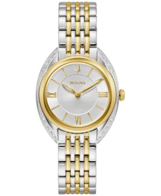 Women’s Classic Two Tone Stainless Steel Bracelet Watch 30mm, A Macy’s Exclusive Style