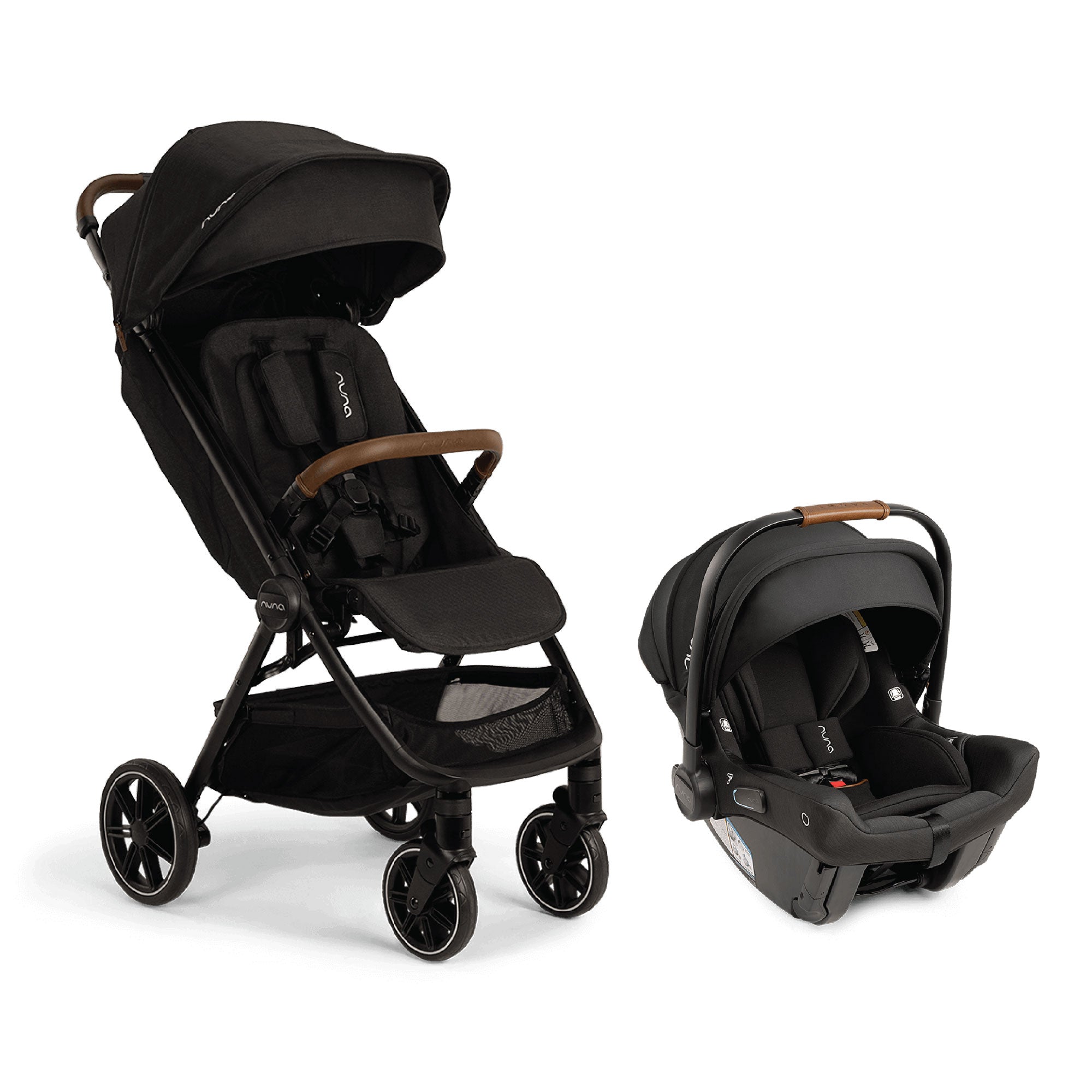 Nuna TRVL LX Stoller and PIPA Urbn Car Seat Travel System