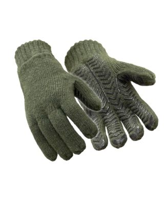 Men’s Fleece Lined Insulated Wool Grip Gloves