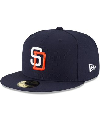 Men’s Navy San Diego Padres Cooperstown Collection Wool 59FIFTY Fitted Hat