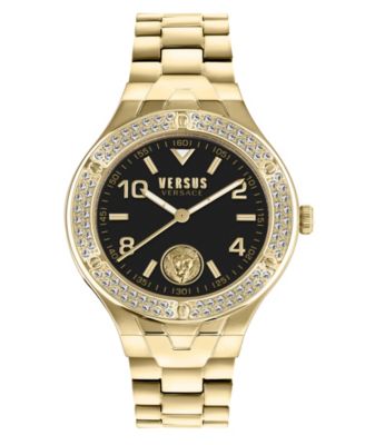 Women’s Vittoria Three Hand Gold-Tone Stainless Steel Watch 38mm