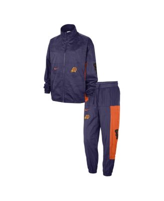 Men’s Black Phoenix Suns 2023/24 City Edition Courtside Starting Five Full-Zip Jacket and Pants Set