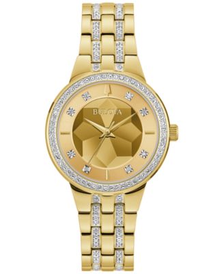 Women’s Phantom Gold-Tone Stainless Steel Bracelet Watch 33mm