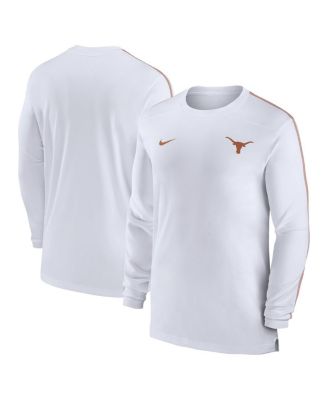 Men’s Texas Longhorns 2024 Sideline Coach UV Performance Long Sleeve T-Shirt