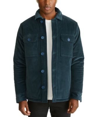 Men’s Corduroy Shirt Jacket with Quilted Liner