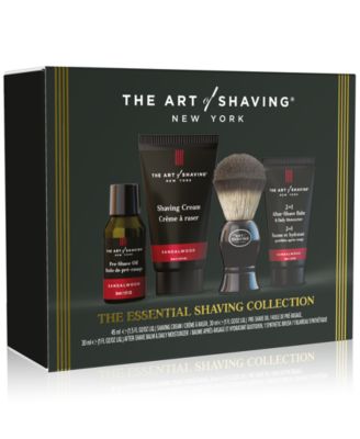 The 4-Pc. Essential Shaving Set – Sandalwood