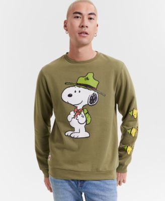 Unisex Beagle Scout Snoopy Crewneck Sweatshirt, Created for Macy’s