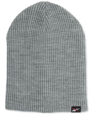 Men’s Reversible Slouchy Waffle Knit Beanie