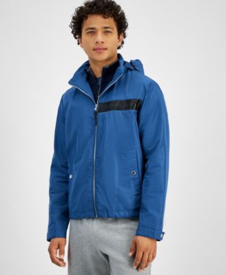 Men’s Hooded Lightweight Windbreaker Jacket