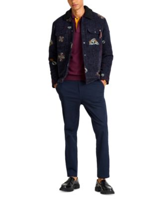 Men’s Textured Jacket, Polo & Pants