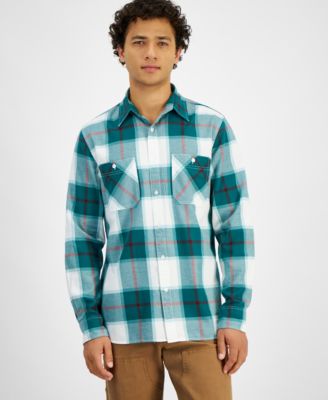 Men’s Ross Plaid Shirt, Exclusively at Macy’s