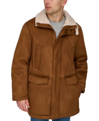 Men’s Faux-Shearling Coat