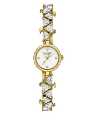 Women’s Monroe Three-Hand Gold-Tone Stainless Steel Bracelet Watch, 20mm