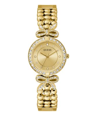 Women’s Analog Gold Tone Stainless Steel Watch, 30 mm