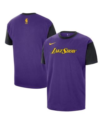 Men’s Purple Los Angeles Lakers 2024/25 City Edition Courtside Color Block T-Shirt