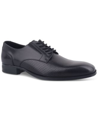 Men’s Flynne Alfa-Tech Perforated Leather Dress Shoes, Exclusively at Macy’s