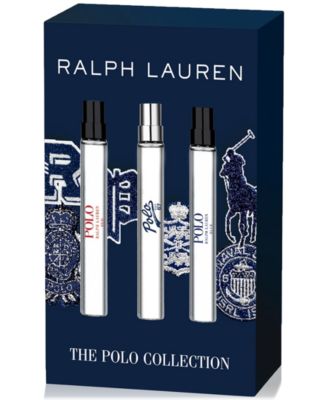 Men’s 3-Pc. World Of Polo Eau de Toilette Travel Spray Gift Set