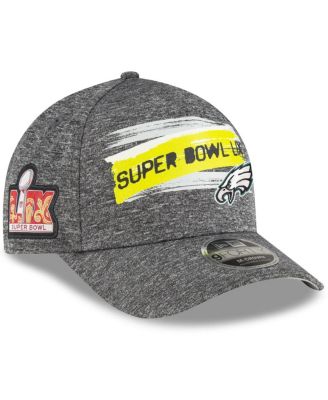 Men’s Gray Philadelphia Eagles Super Bowl LIX 9FORTY A-Frame Adjustable Hat