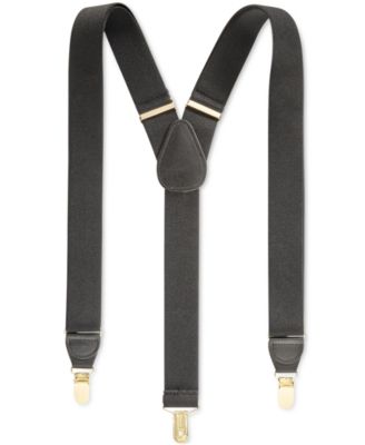 Men’s Solid Suspenders, Created for Macy’s