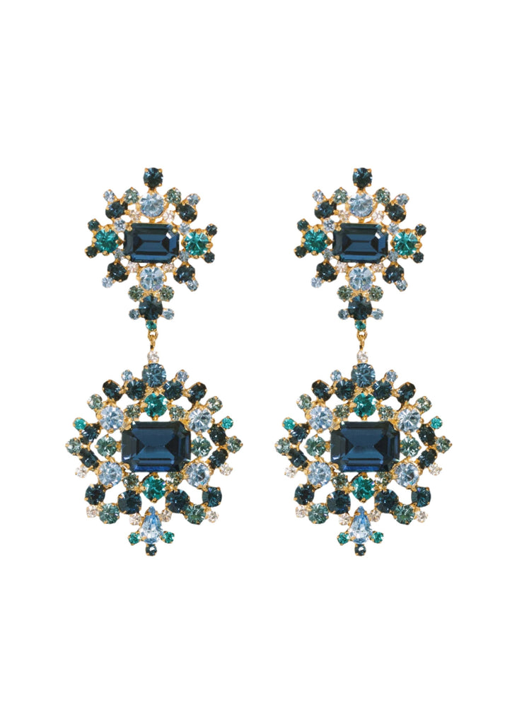 Angelica Earrings in Sapphire