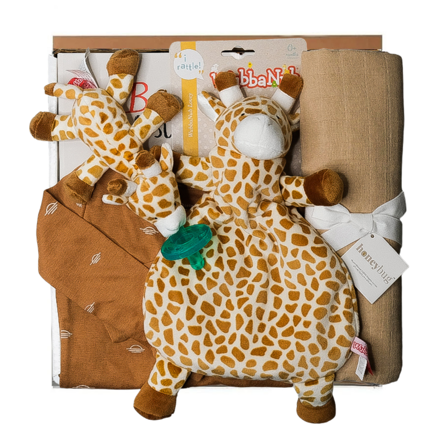 The Wubbanub Gift Box – Giraffe