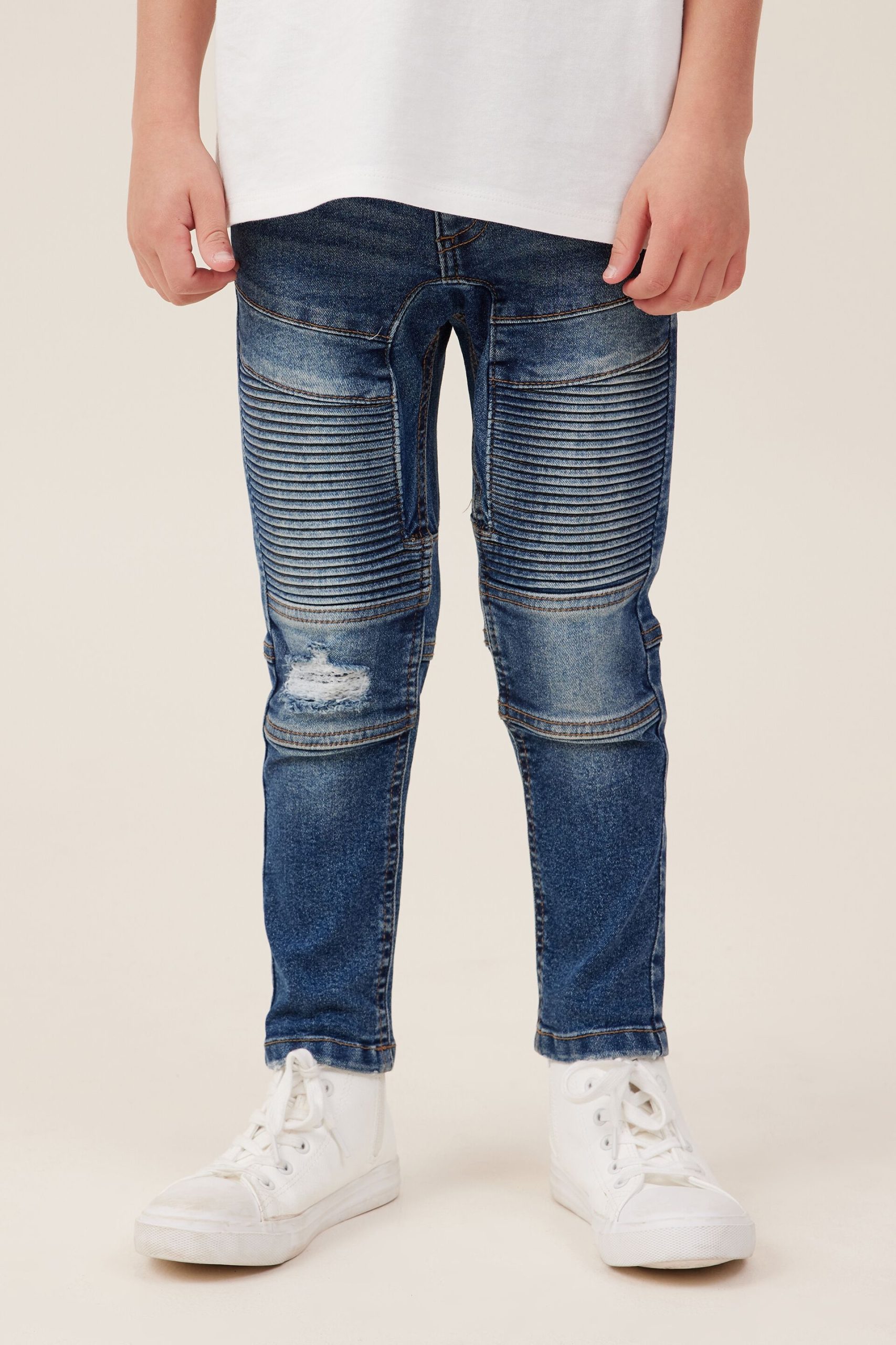 Skinny Fit Moto Jean