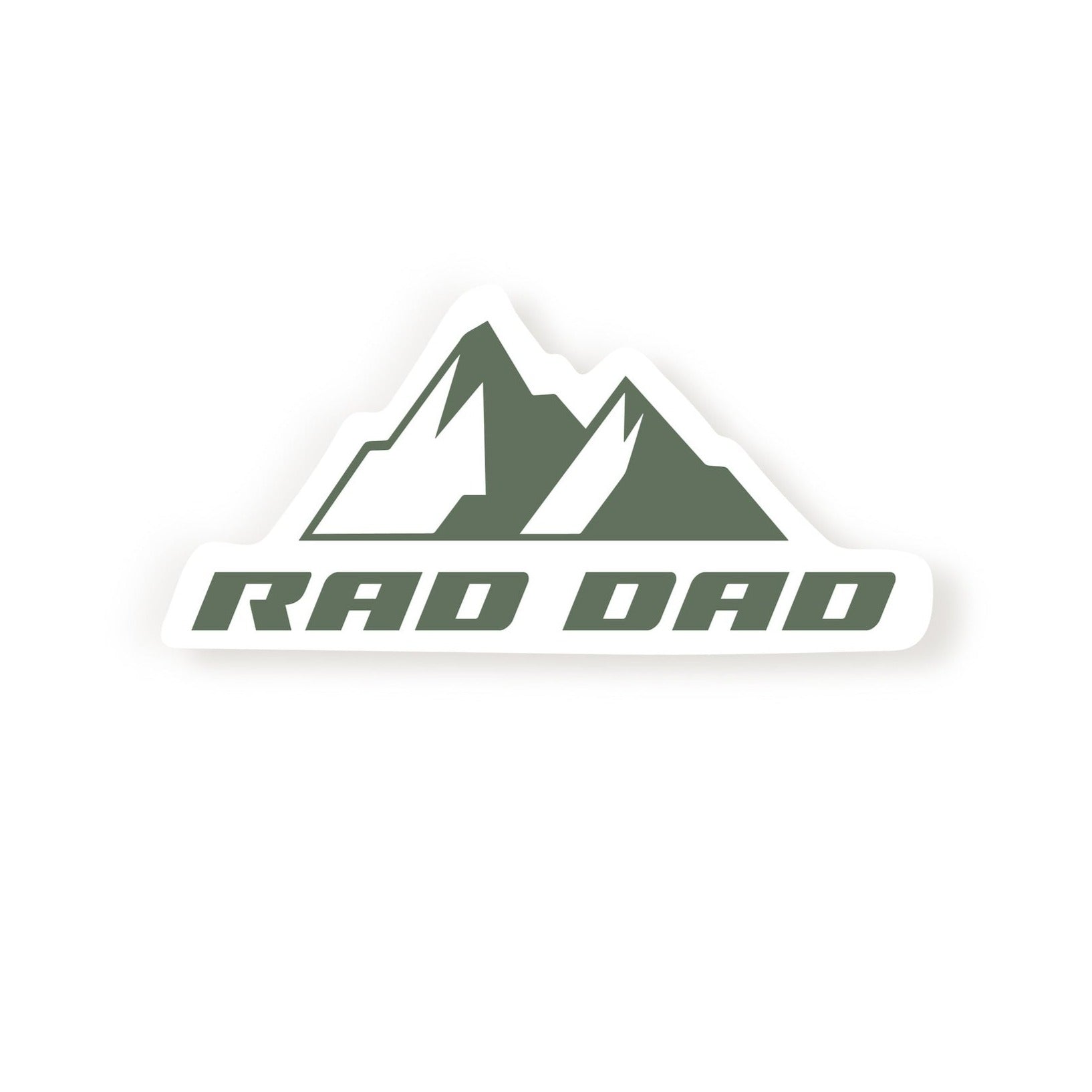 Rad Dad Mountain Sticker