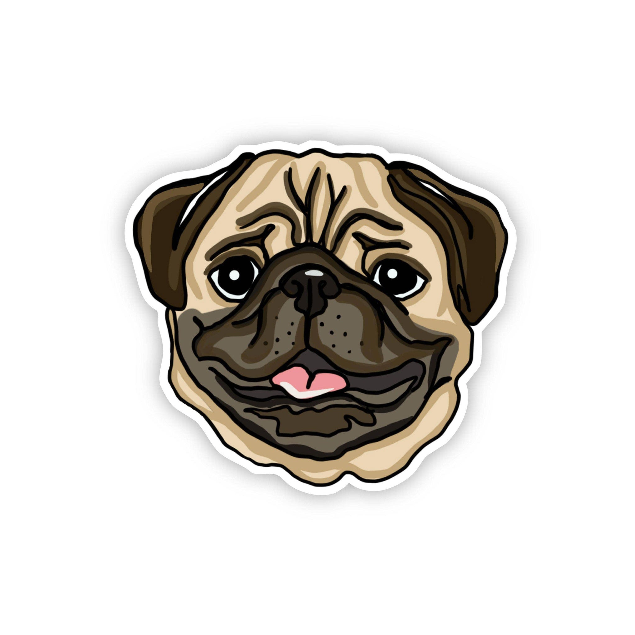 Dog Sticker – Pug