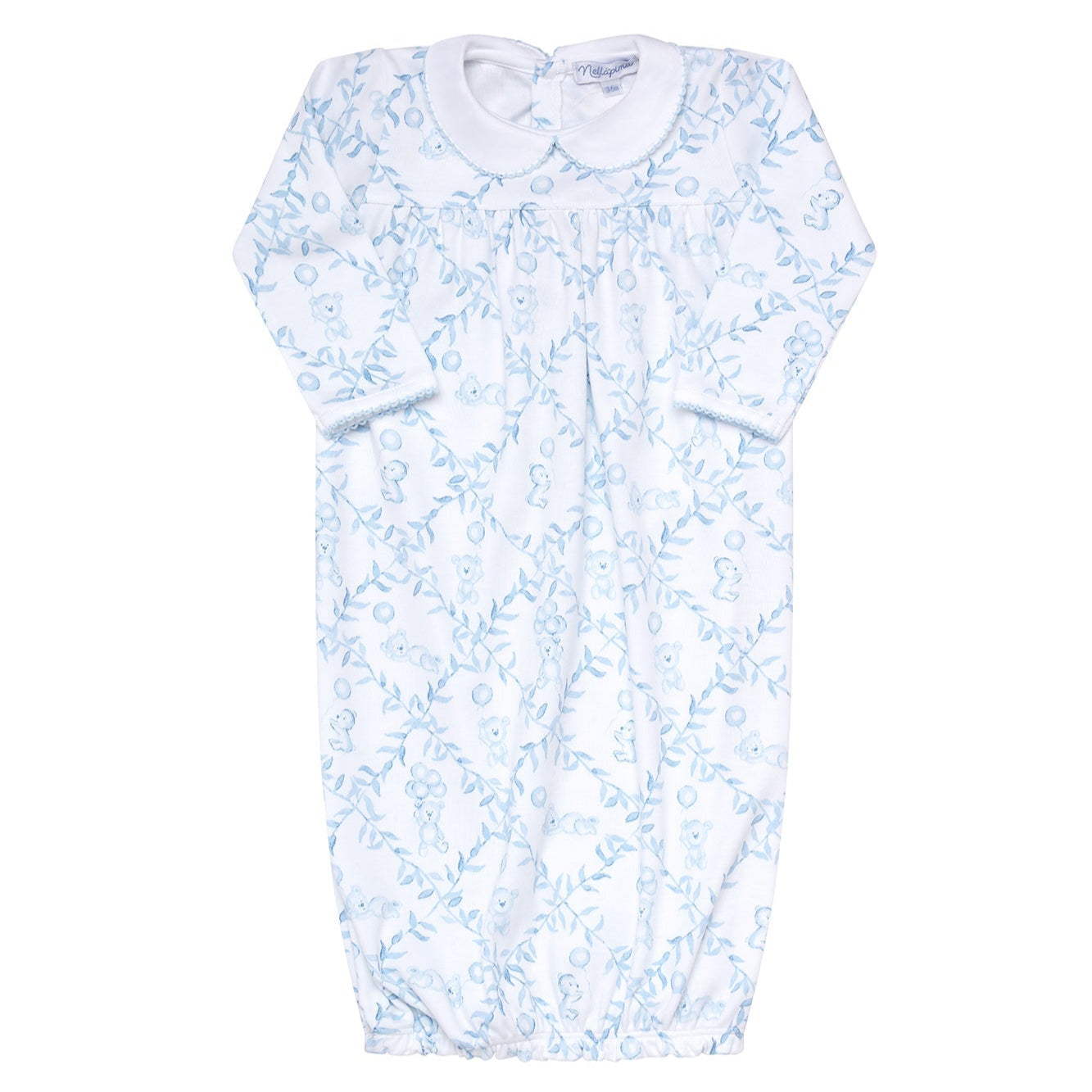 Blue Bears Trellace Baby Gown