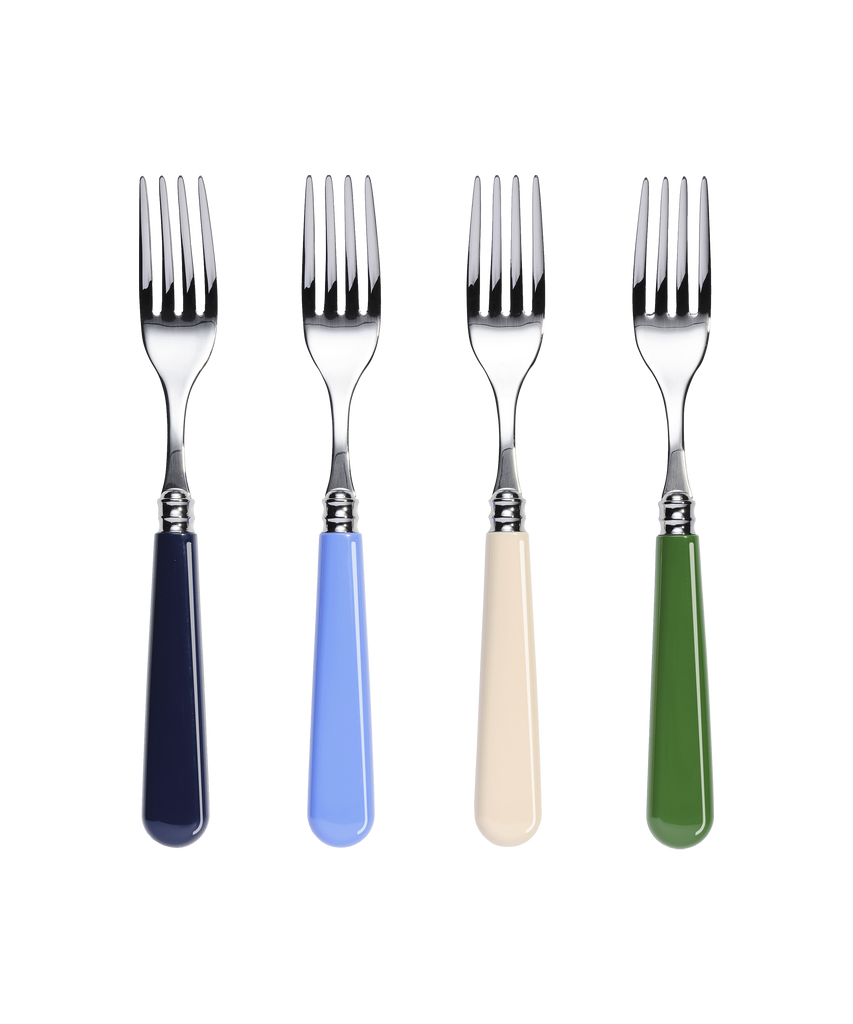 12 Piece Cutlery Set in Blue Mix