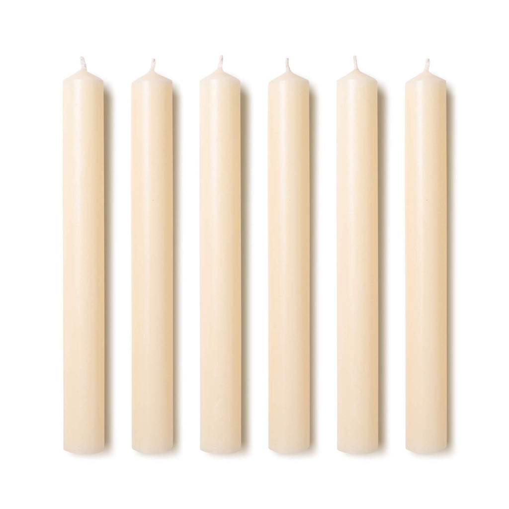 Dinner Candles in Foxglove Ivory