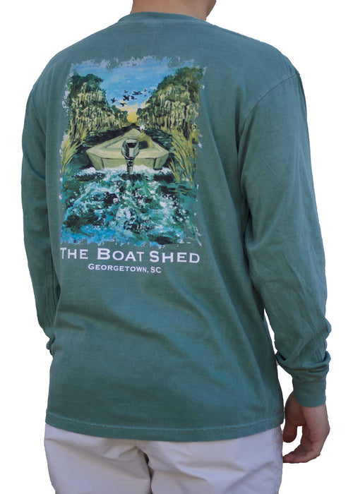 The Boat Shed “Marsh Alley” Long Sleeve Shirt