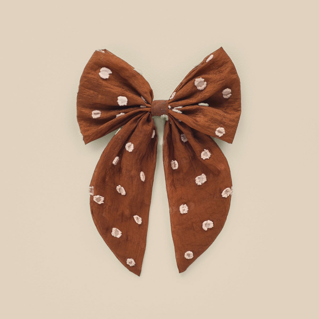 Oversized Bow – Copper – FINAL SALE