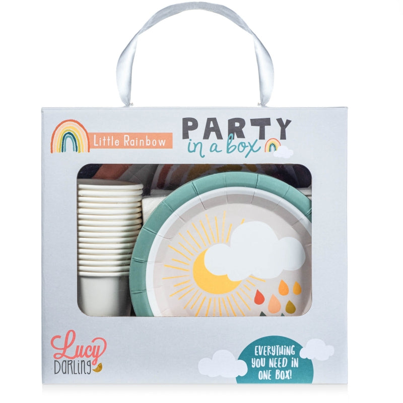 Little Rainbow – Birthday Party Supplies in a Box