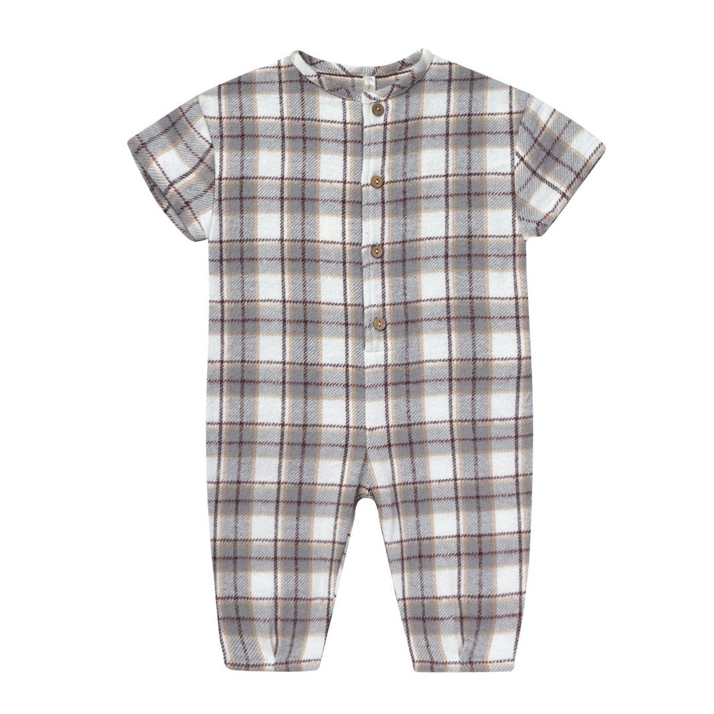 Hayes Jumpsuit – French Blue Flannel – FINAL SALE