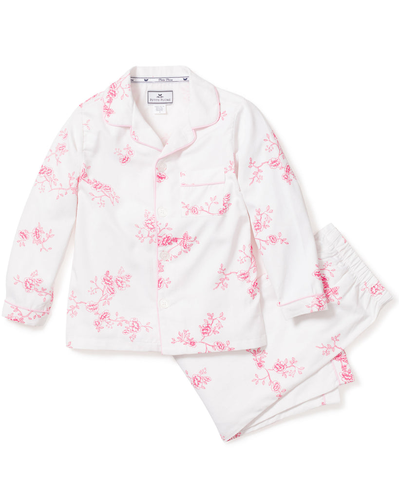 English Rose Floral Pajama Set