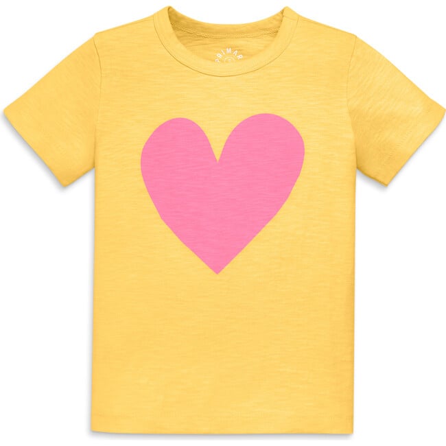 Kids Heart Tee, Sunlight