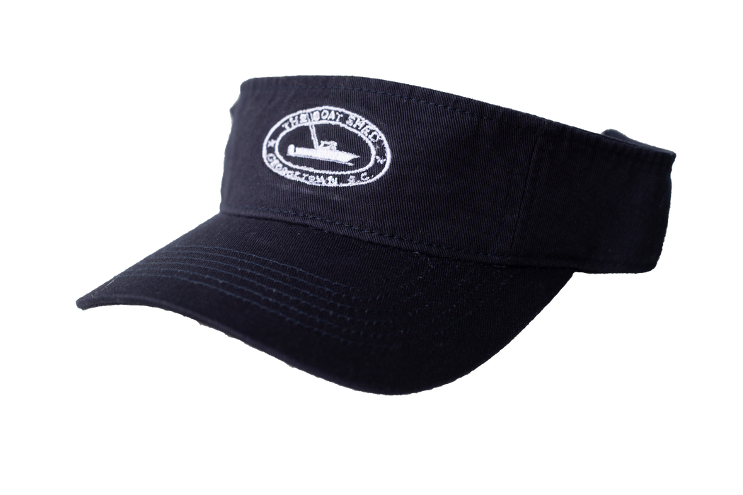 The Boat Shed Visor – Navy