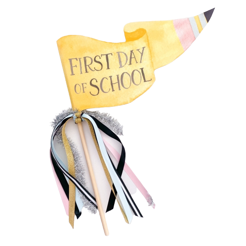 First Day of School Party Pennant