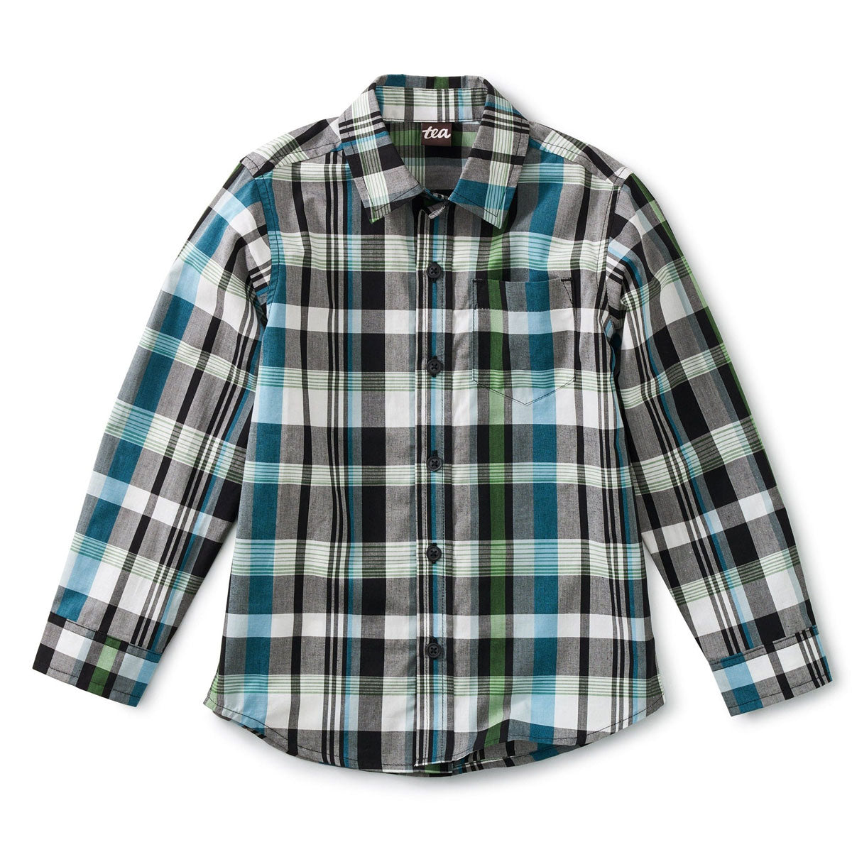 Plaid Button Up Shirt – Forest Glen Plaid – FINAL SALE