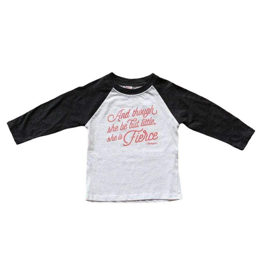 She Is Fierce Raglan Tee